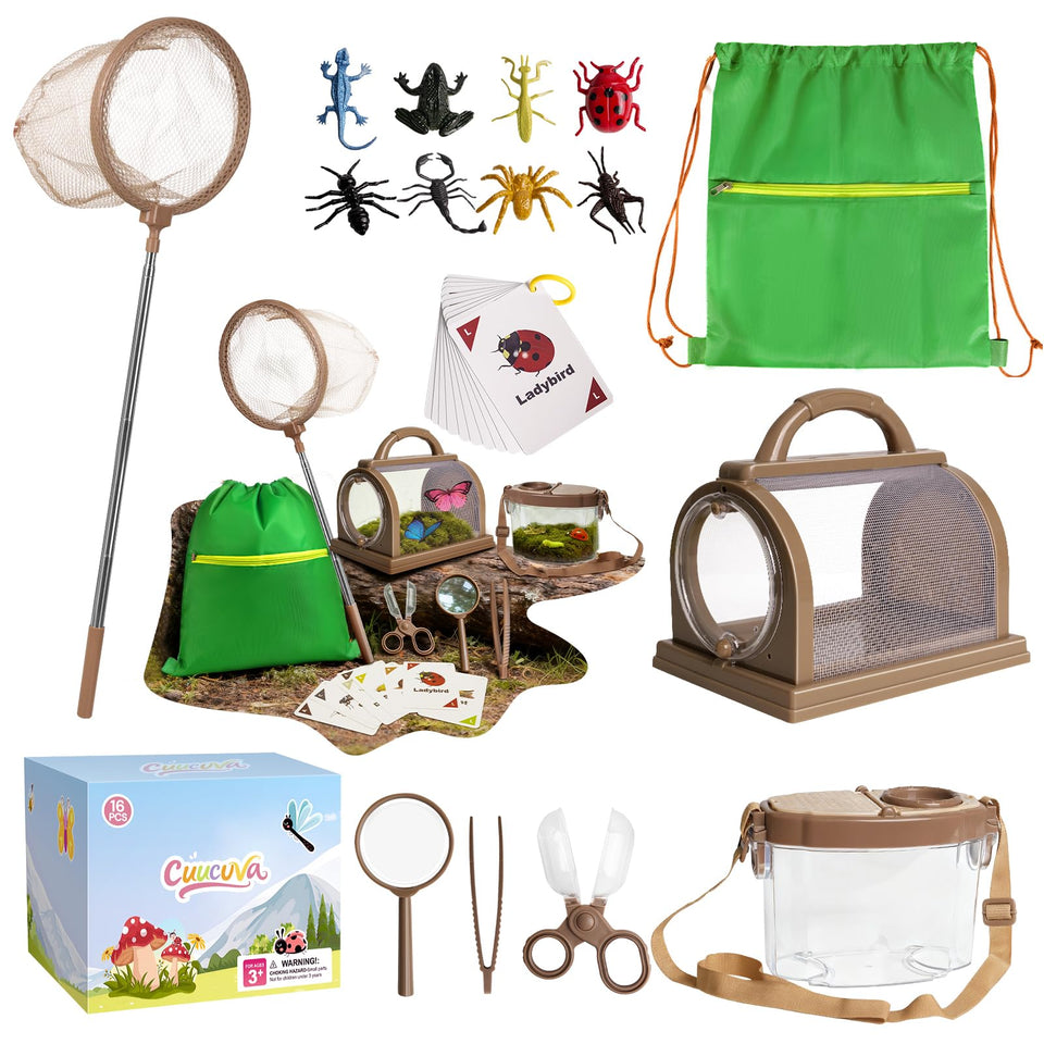 CUUCUVA Bug Catcher Kit insect cage for safe outdoor exploration.