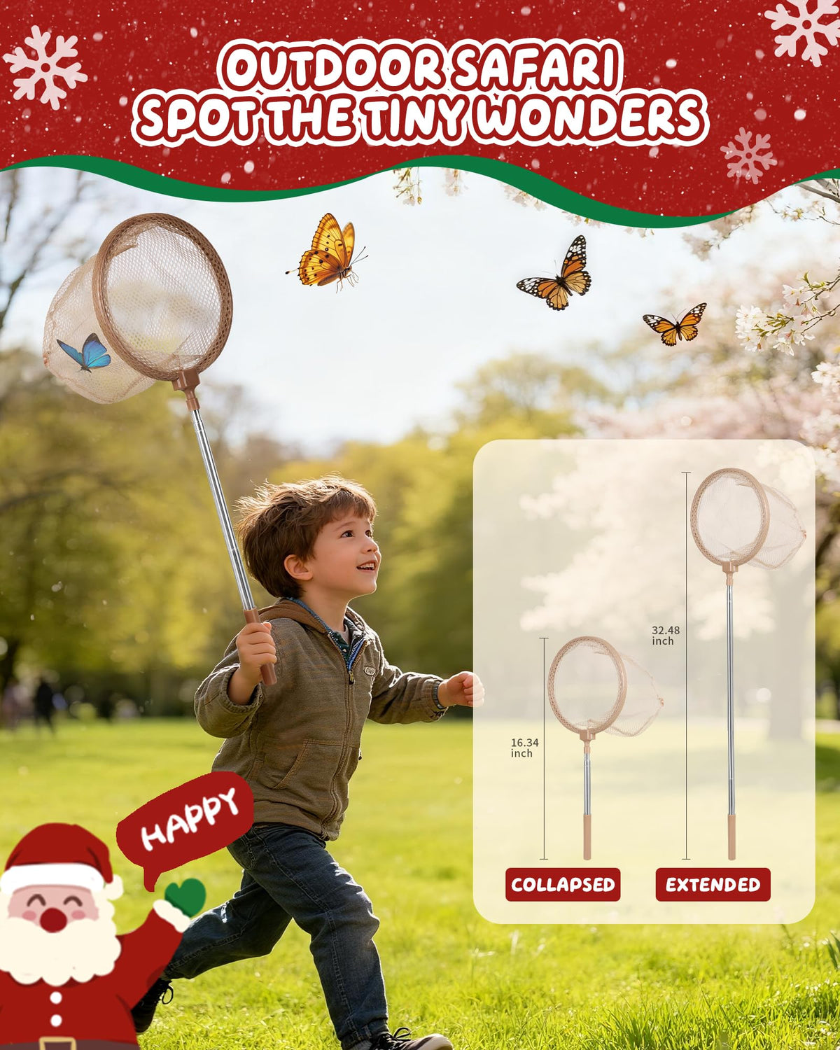 CUUCUVA Bug Catcher Kit magnifying glass for detailed nature observations.