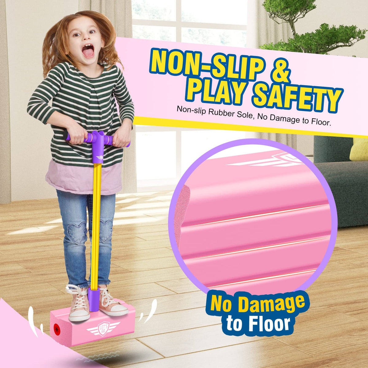 CUUGO LET'S GO! CG suitable for indoor and outdoor use for flexible play.