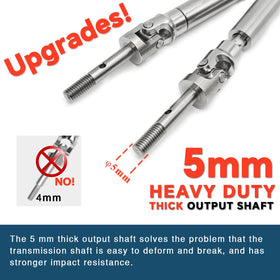 CVD drive shaft upgrade for Traxxas Slash 2WD installs quickly.