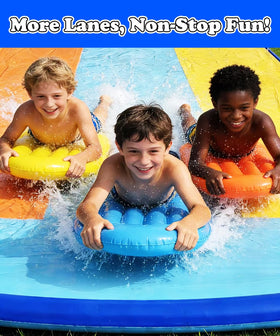 CVICOE bodyboard 24x18 included provides smoother, faster rides for kids.