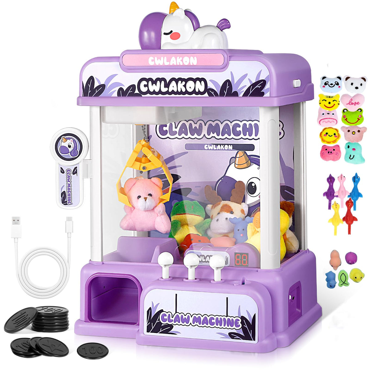 CWLAKON three-joystick design enables simple control for kids.