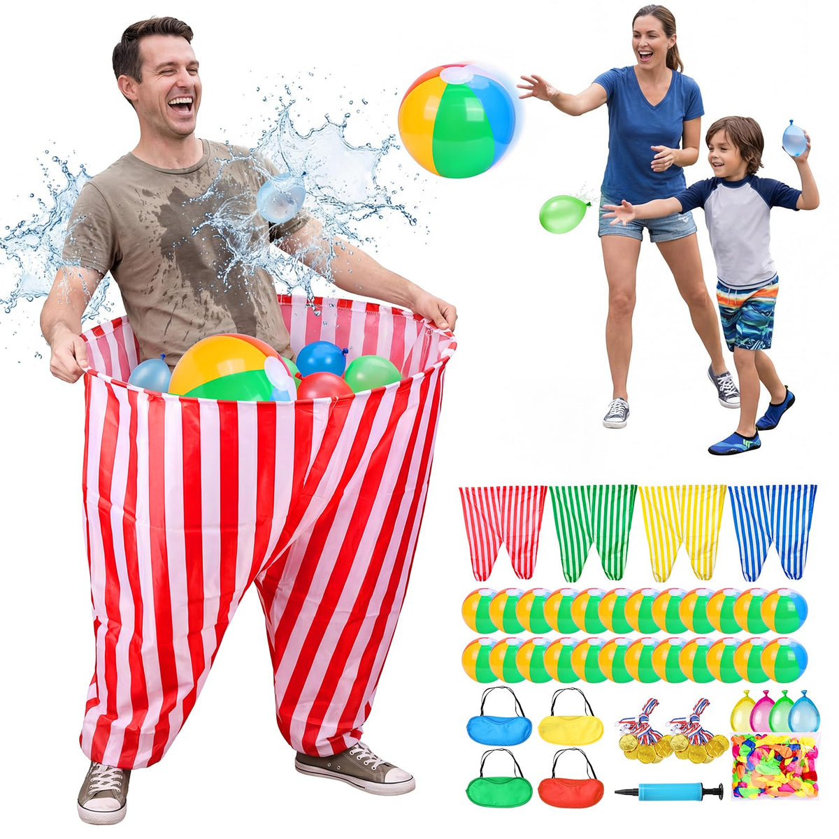 CWLAKON Granny Pants giant pants game set for outdoor family fun and laughter