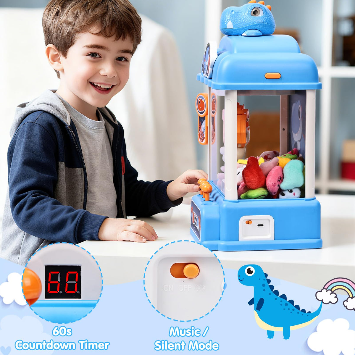 CWLAKON mini toys packaging display highlights included prizes.