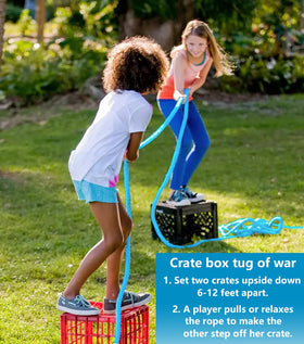 CWLAKON tug of war rope end-knots prevent fraying and extend setup time.