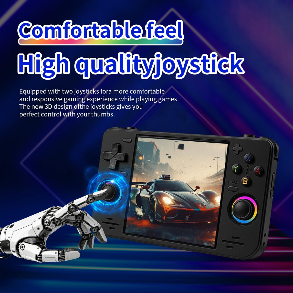 CWOHNRT RF40H built-in speakers and 3.5mm jack deliver clear audio.