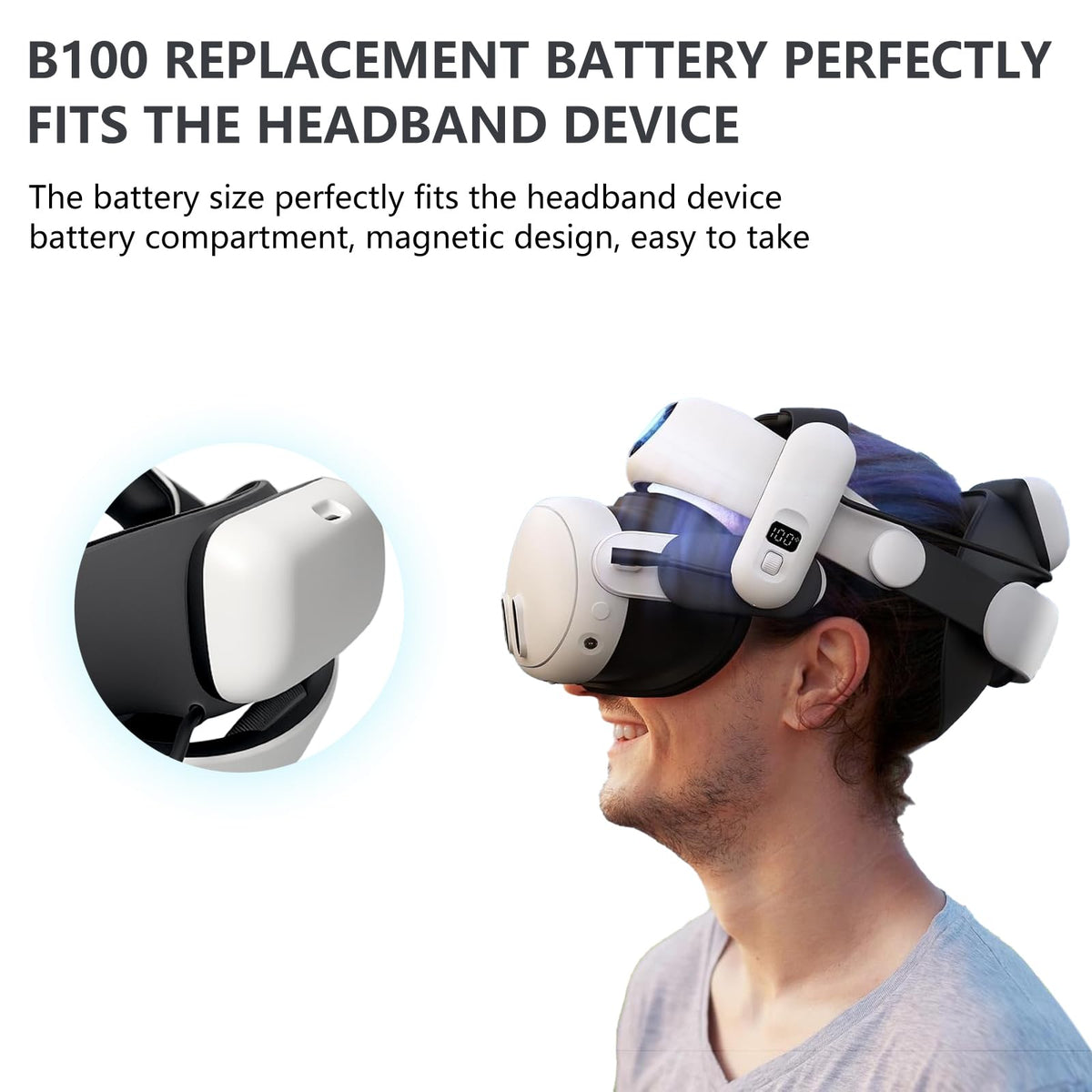 cxxcpop two-battery pack for longer BOBO VR sessions