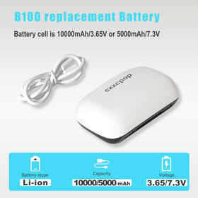CXXCPop Type-C charging cable included for fast recharging.