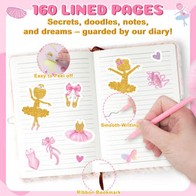 CY2SIDE ballet coin purse complements journaling with style.