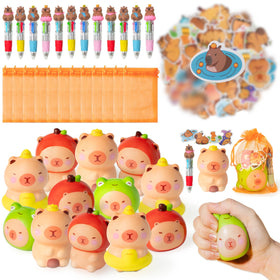 CY2SIDE capy squeeze toy close-up shows soft foam for sensory play