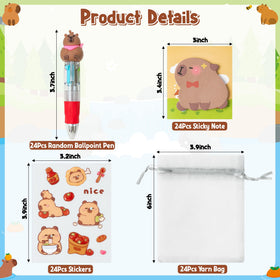 CY2SIDE Capy stickers for playful decor and reward visuals in class.