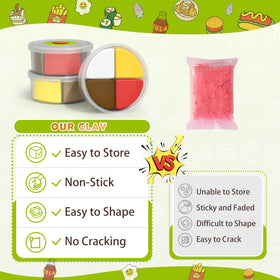 CyAJM air-dry clay dries in 24 hours without an oven.