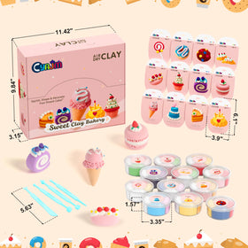 CyAJM twelve-box color set with separate compartments for easy color control
