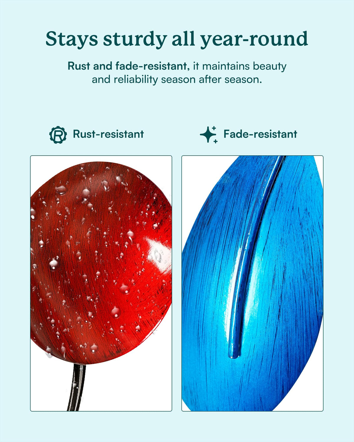 Cyan Oasis 360-degree rotation delivers smooth spinning motion.