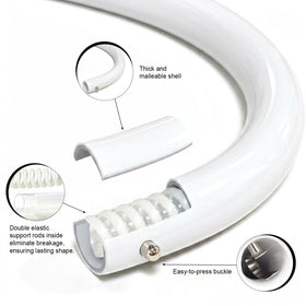 CYAOOI 5ft bending tube enables flexible arch shapes for celebrations.