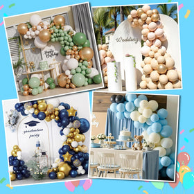 CYAOOI knotter and top cups for neat balloon tying and finishing touches.