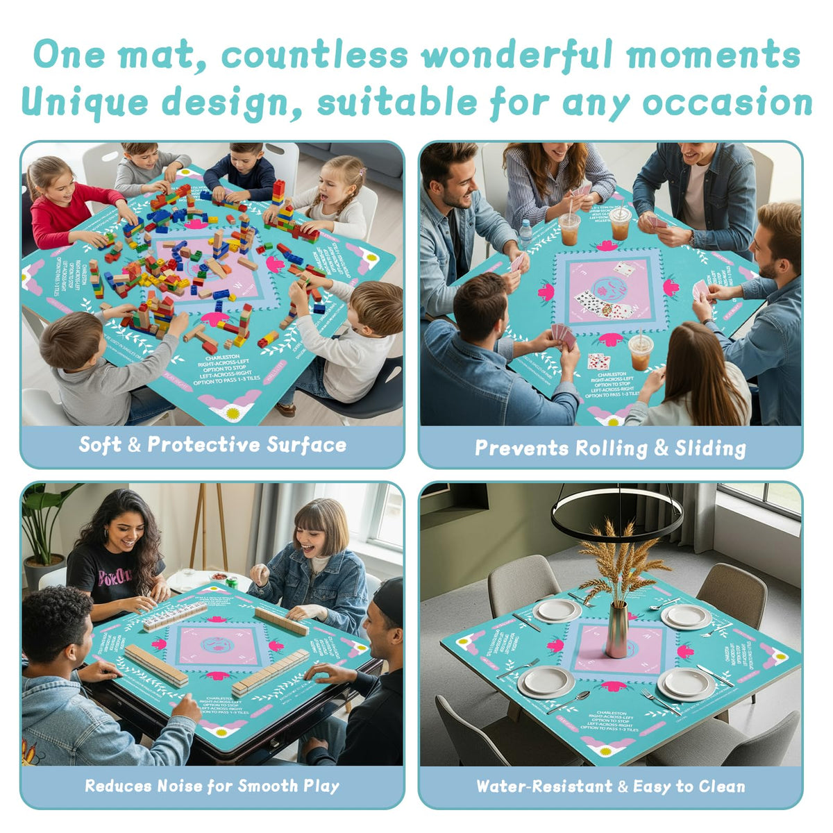 CYAOOI elegant design with carry bag enhances game nights.