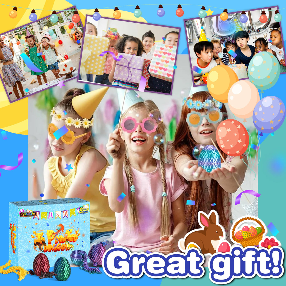 Cybermaker classroom prize supplies provide fun incentives for students.