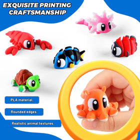 Cybermaker desk collectible ocean creatures for bright desk decor