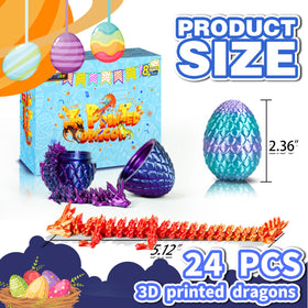 Cybermaker dragon egg articulated figure ready for action poses.
