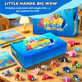 Cybermaker Easter basket stuffer ocean creatures bring a playful surprise