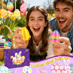 Cybermaker Easter traditions with fillable eggs for baskets