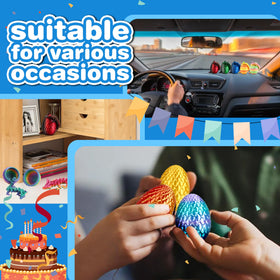 Cybermaker 16-piece dragon egg set doubles as classroom prizes.