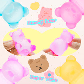 CYICTOY gummy bear purple squishy for stress relief during study breaks