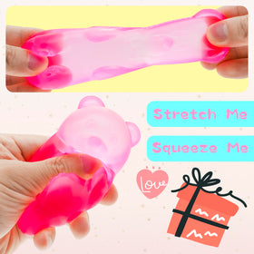 CYICTOY two-pack stress bear squishy for sharing or doubled venting sessions