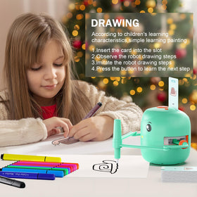 CYJBE drawing robot crafted from non-toxic materials for safe play