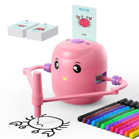 CYJBE smart drawing robot guiding kids as they paint, boosting creativity.