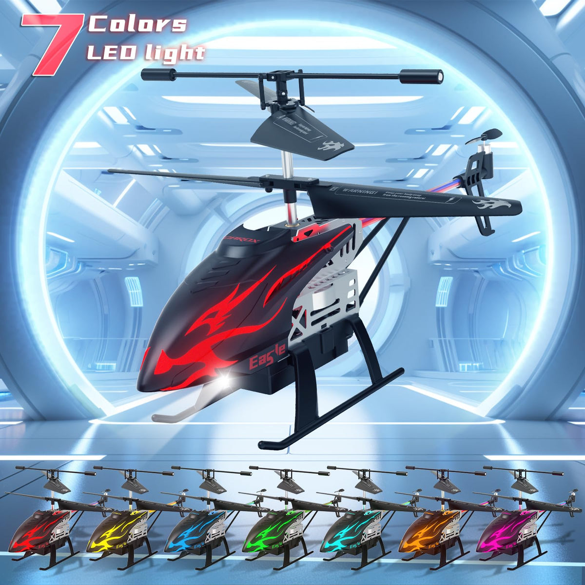 CYLION helicopter with easy controls for beginner-friendly flight and learning.