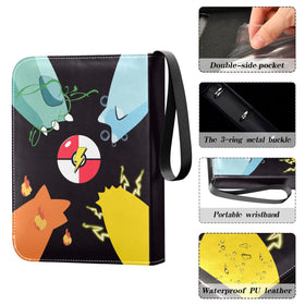 CYNAPIP binder interior with acid-free pages protects cards from long-term damage.