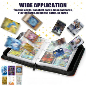 CYNAPIP zipper closure keeps cards secure during travel.