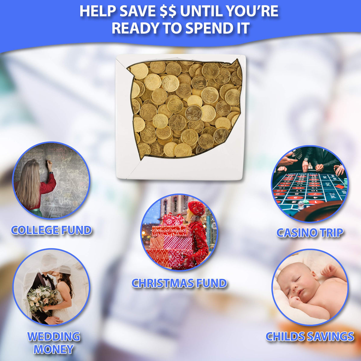Cypress Sunrise vacation fund saver ideal for travel budgets.