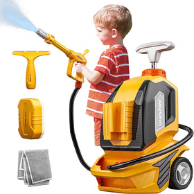 CZOALX Kids Clean Car Wash Set packaging showing kid-friendly design for pretend play
