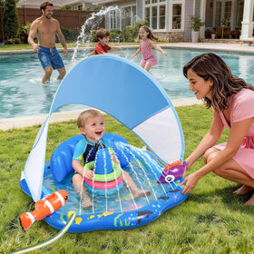 CZCUUDZ non-toxic PVC material keeps water play safer for toddlers.