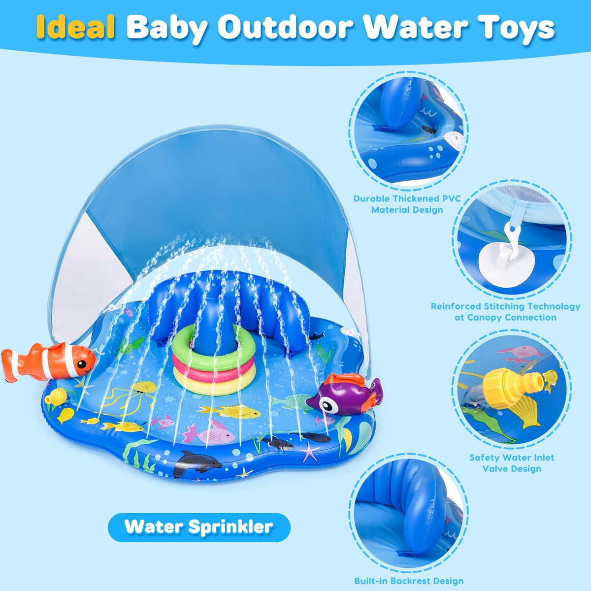 CZCUUDZ outdoor indoor portable toy is lightweight and easy to carry.