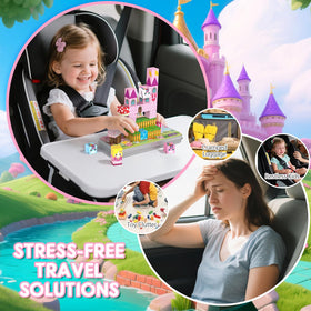 CZCUUDZ castle-assembly with colorful magnets boosts spatial awareness