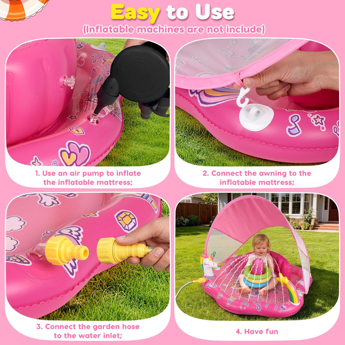 CZCUUDZ outdoor water toy ideal for beach, garden, or bathroom setups.