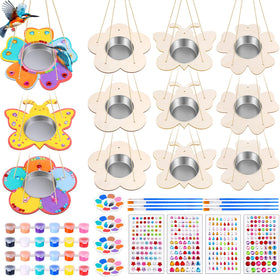 Czlotyh bird feeder kit assembly for kids, easy outdoor craft project.