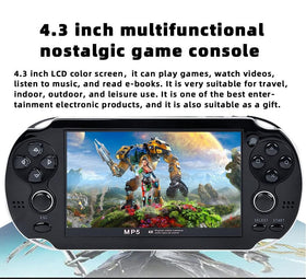 CZT Handheld Console dual joysticks for precise game control