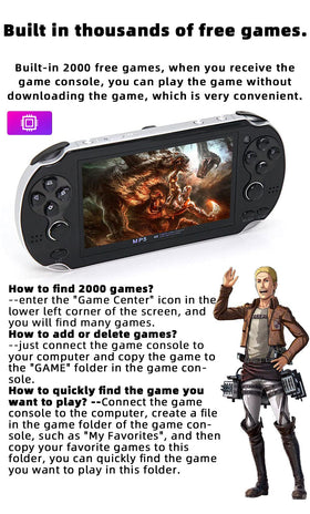 CZT Handheld Console supports multiple emulators for classic titles