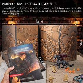 CZYY DND screen compact size 9x12 fits easily in a bag