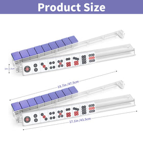 Czzwak set with rotating bases for effortless tile organization during play