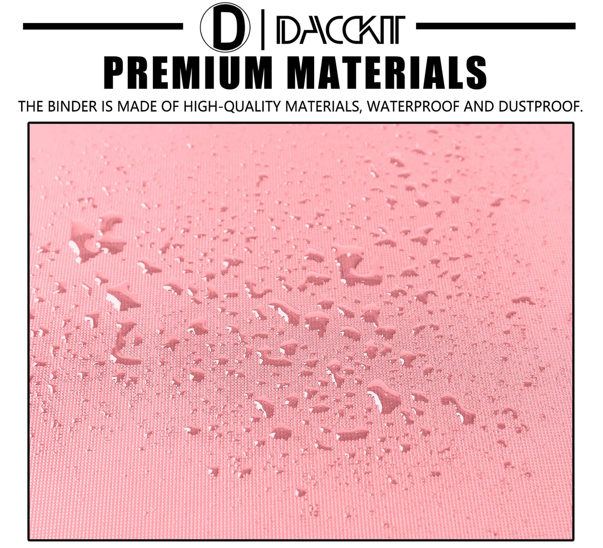D DACCKIT card binder demonstrates capacity up to 1024 cards.
