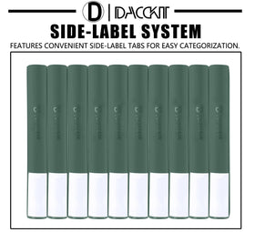 D DACCKIT card binder padded covers offer durability for long-term use