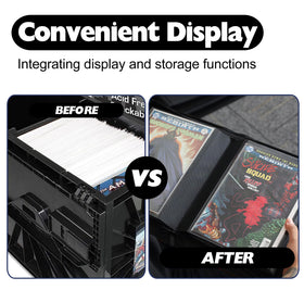 D DACCKIT compact binder, travel-friendly storage for collectors