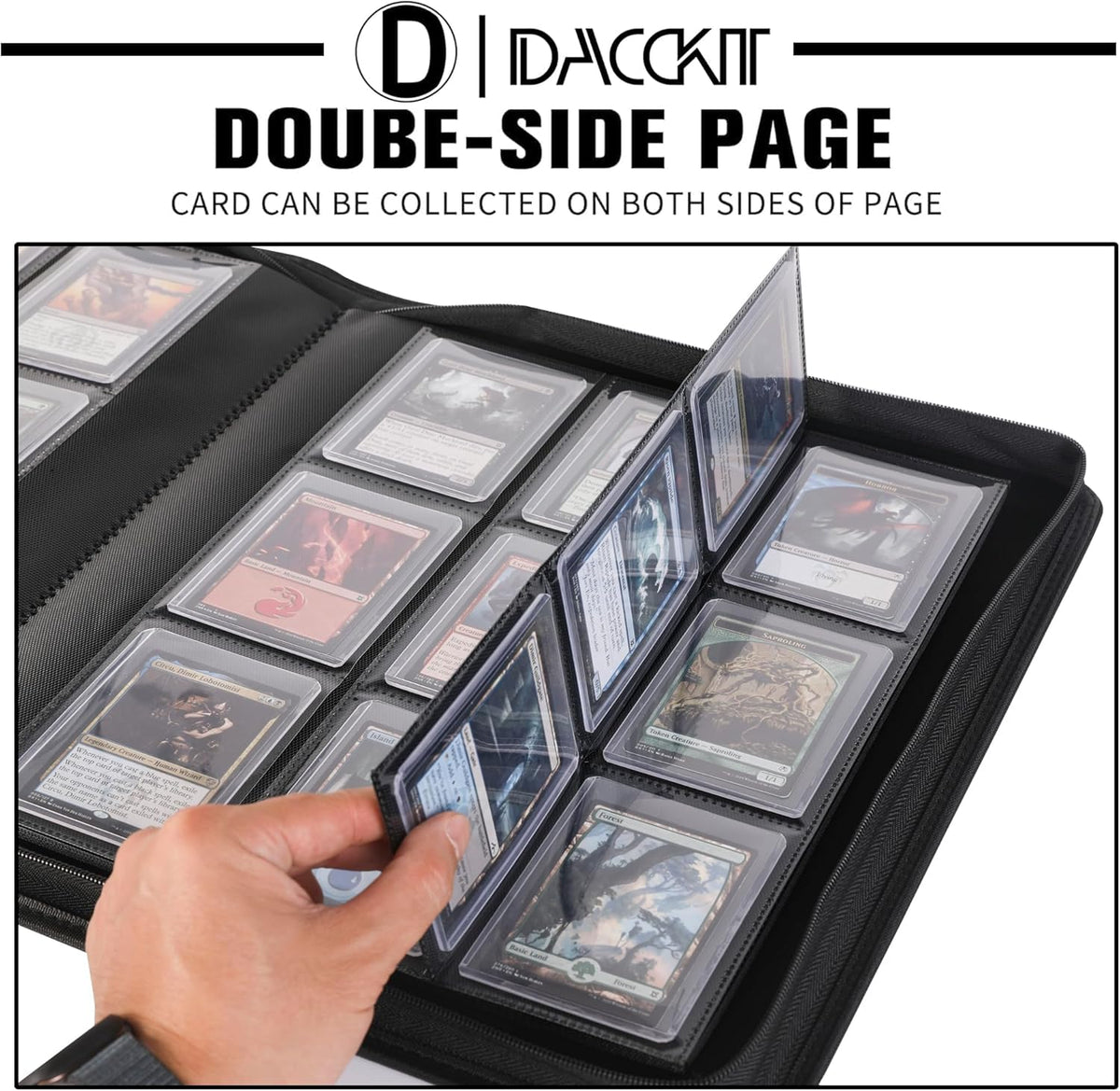 D DACCKIT light purple cover adds a stylish binder accent
