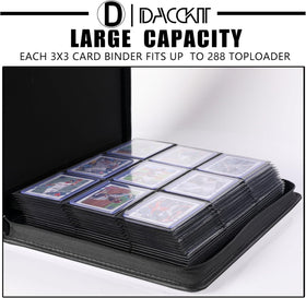 D DACCKIT padded front and rear covers protect contents